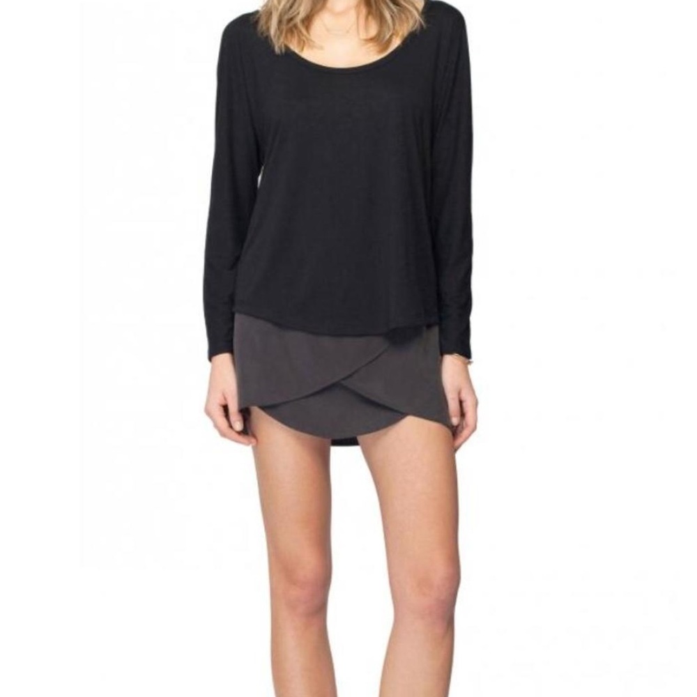 Gentle Fawn Grey mini Skirt